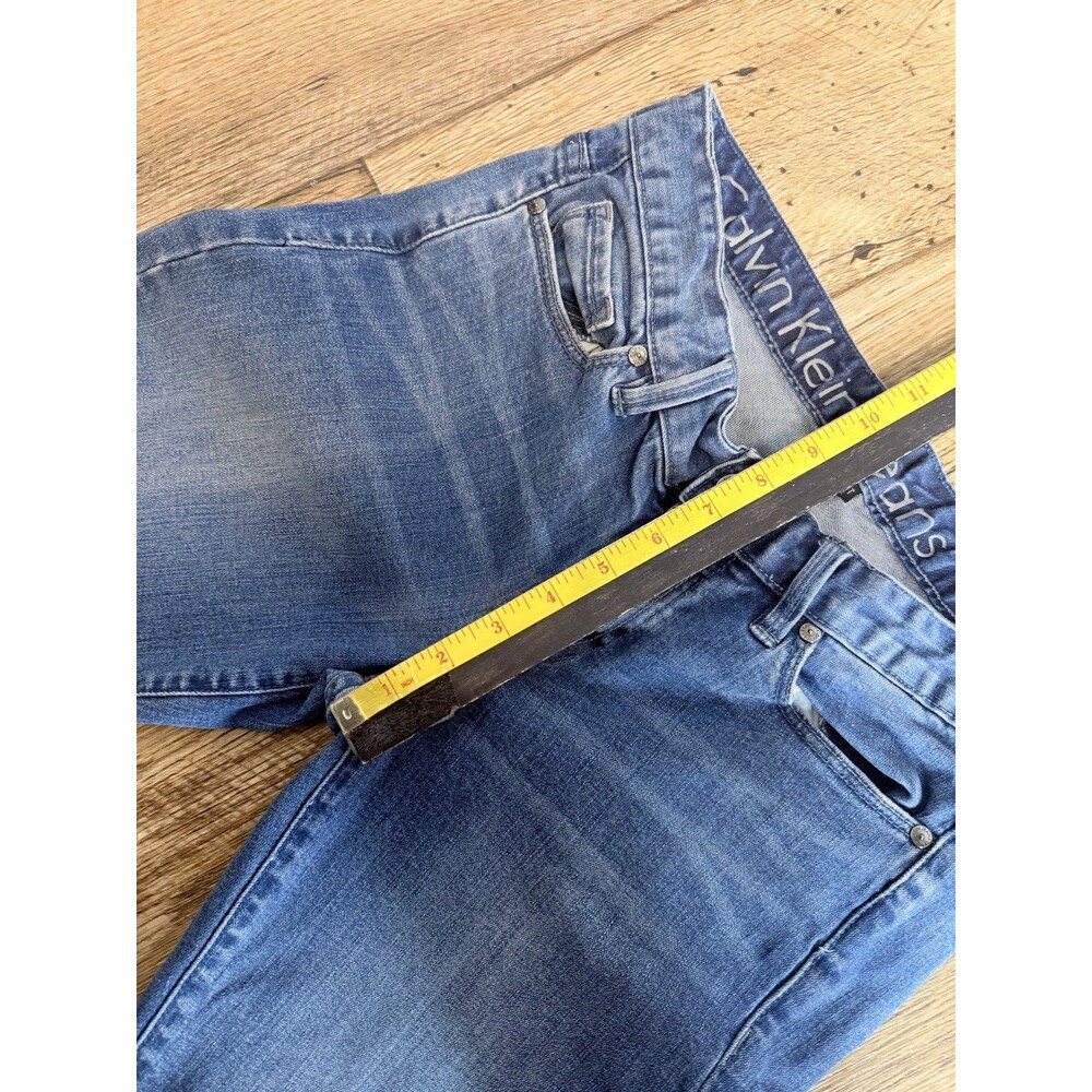 Calvin Klein Jeans Flare Fit Bootcut Blue Jeans Women’s Size 27/4 RN 36009 - Picture 5 of 13